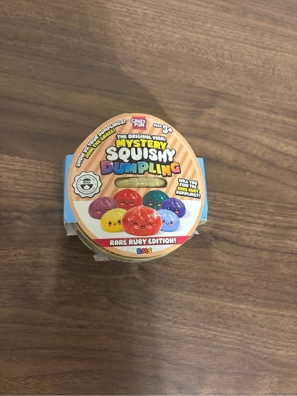 Mystery Squishy Dumpling - Multicolor (Rare Ruby Edition)